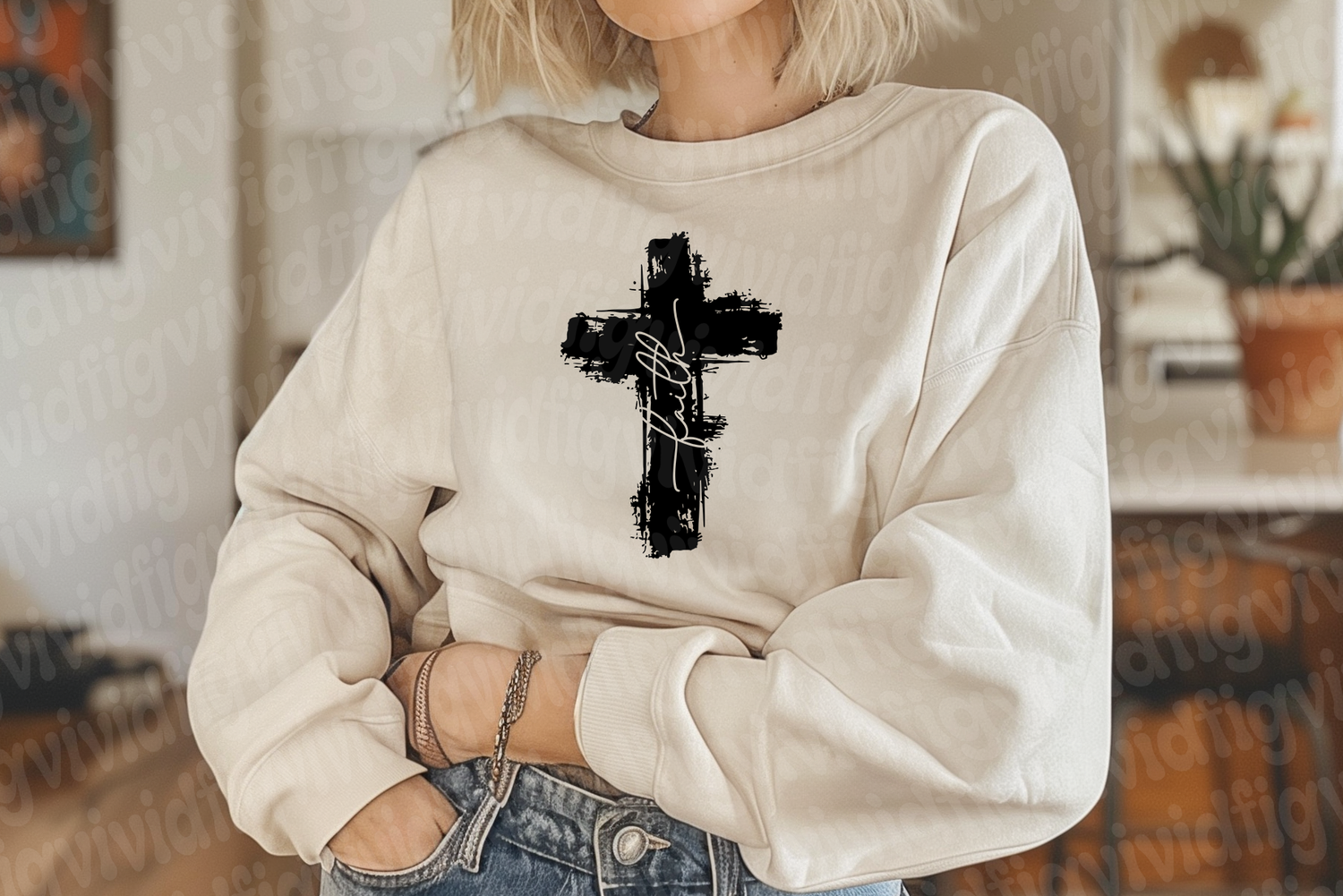 Faith Christian Png, Brushtroke Png, Church Png, Digital Download